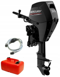 Silnik zaburtowy Mercury FourStroke F30 ELH GA EFI (długa stopa 20") gazowy siłownik