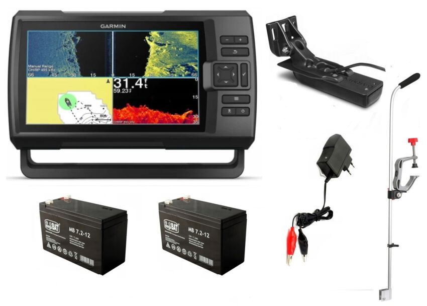 Echosonda GARMIN STRIKER Vivid 9sv z przetwornikiem GT52HW-TM zestaw