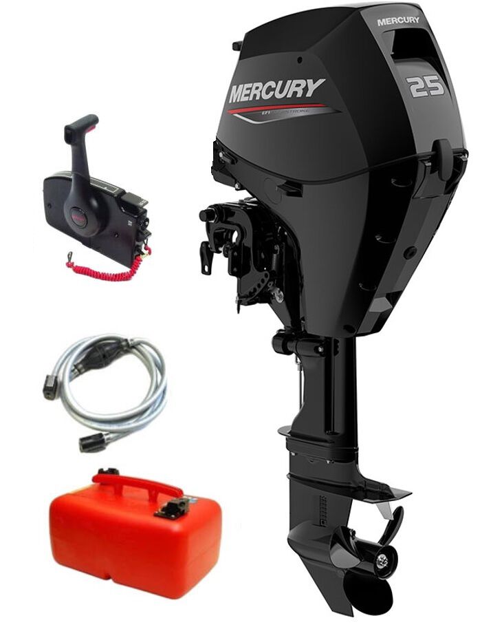 Silnik Zaburtowy Mercury FourStroke F25 ELPT EFI (krótka Stopa 20 ...