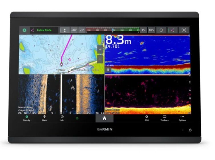 Echosonda GARMIN GPSMAP 1623xsv - bez przetwornika