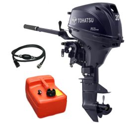 Silnik zaburtowy Tohatsu MFS 20 EFTL (20")  POWER TRIM & TILT